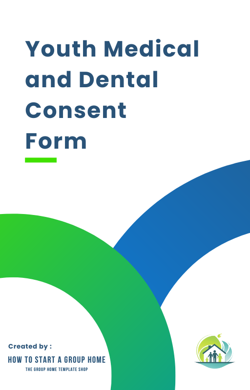 Youth Medical and Dental Consent Form