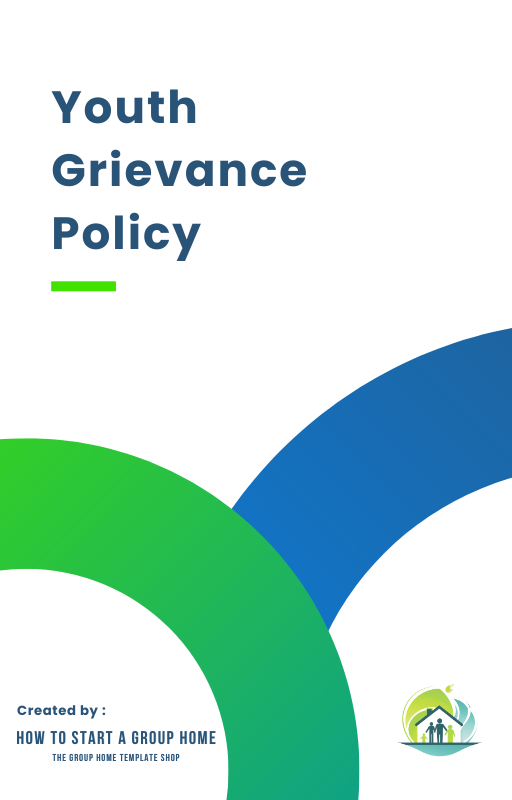Youth Grievance Policy, detailing grievance procedures in residential group care for teens.