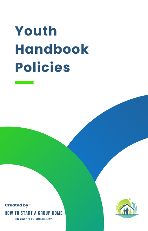 Youth Handbook Policies, detailing guidelines for staff in child-caring agency compliance.