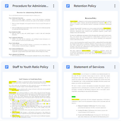 Policies and Procedures Manual PLUS
